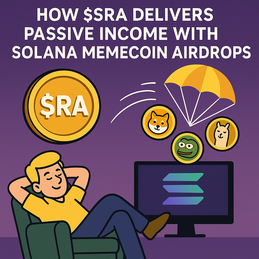 How $SRA Delivers Passive Income with Solana Memecoin Airdrops